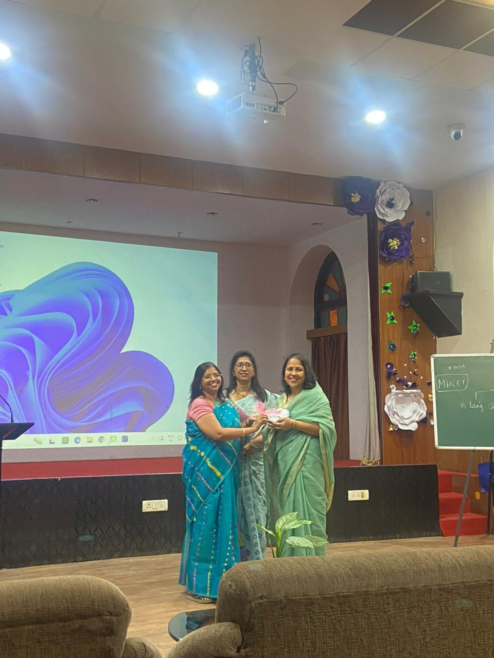 Students participating in the session.