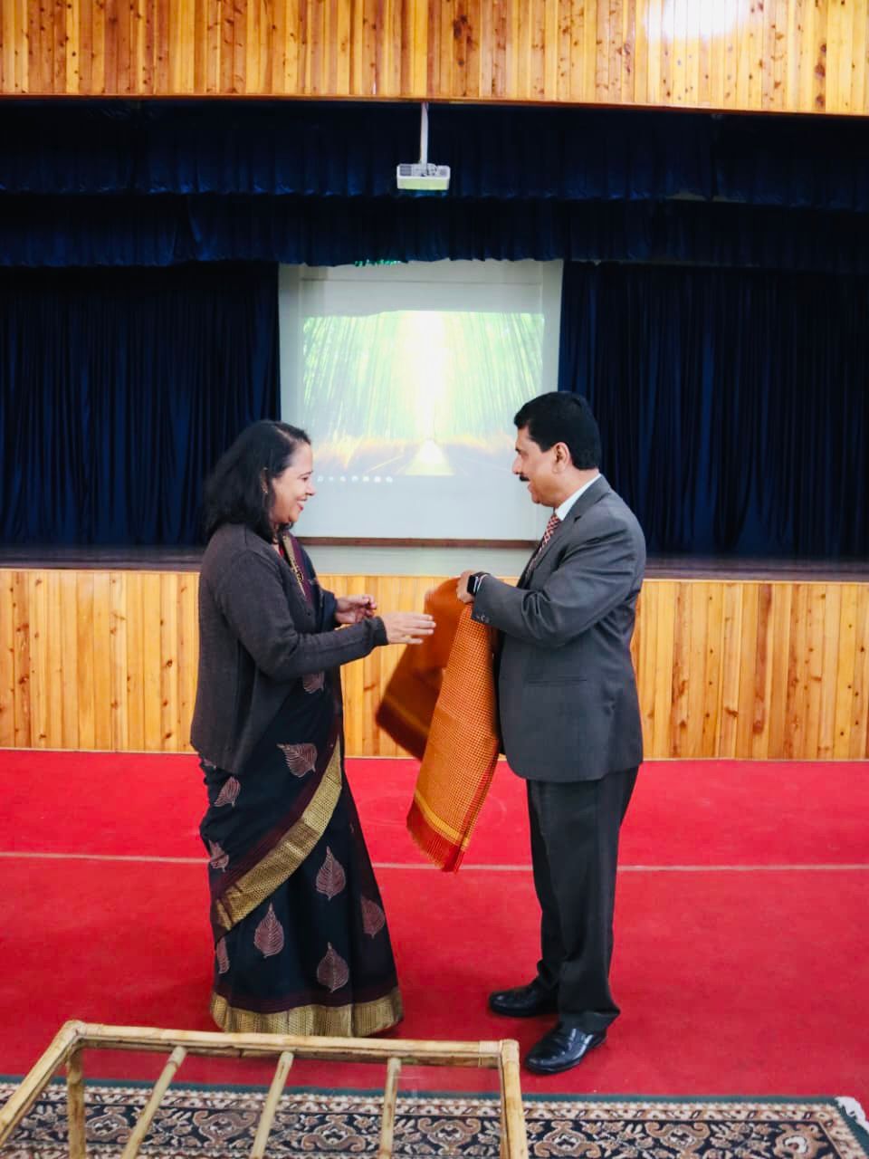 Students of Grade 11 & 12 attending the workshop.