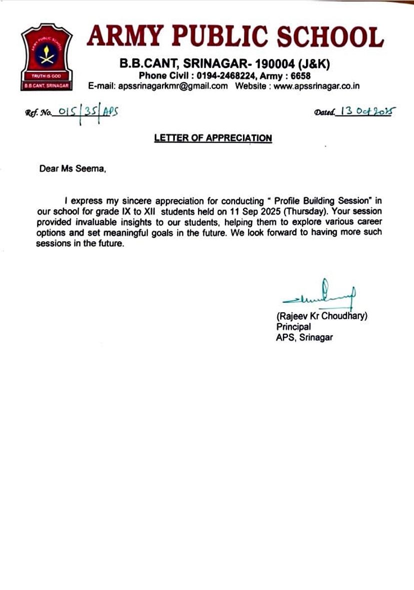 Student sharing ideas during the session.